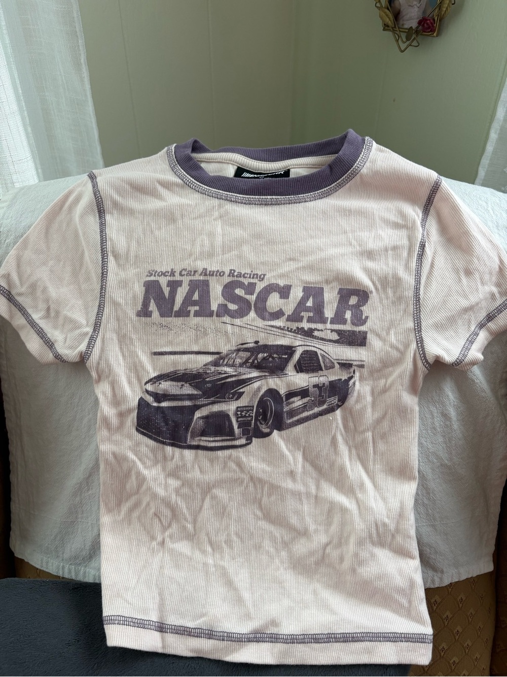 NASCAR race crop top from Primark, size small.